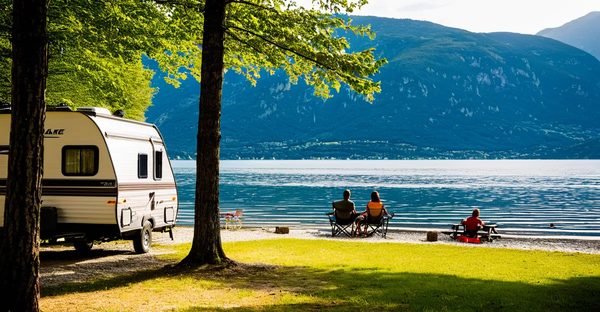 Escapade familiale au cœur du camping du lac du bourget